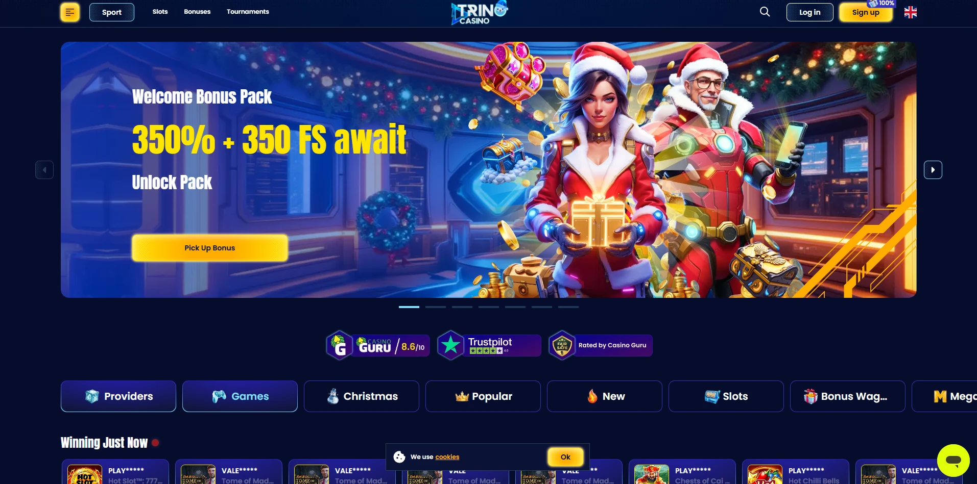 trino casino browser