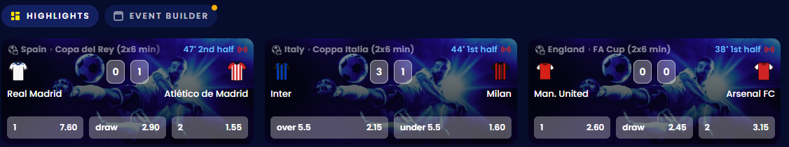 trino casino sport list